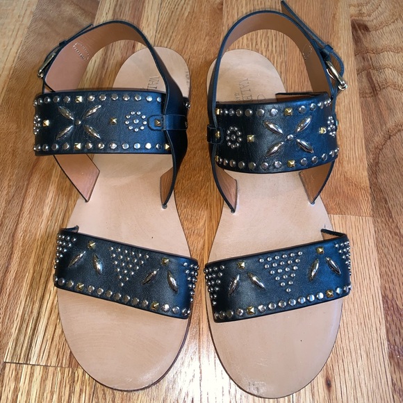 valentino double strap sandal